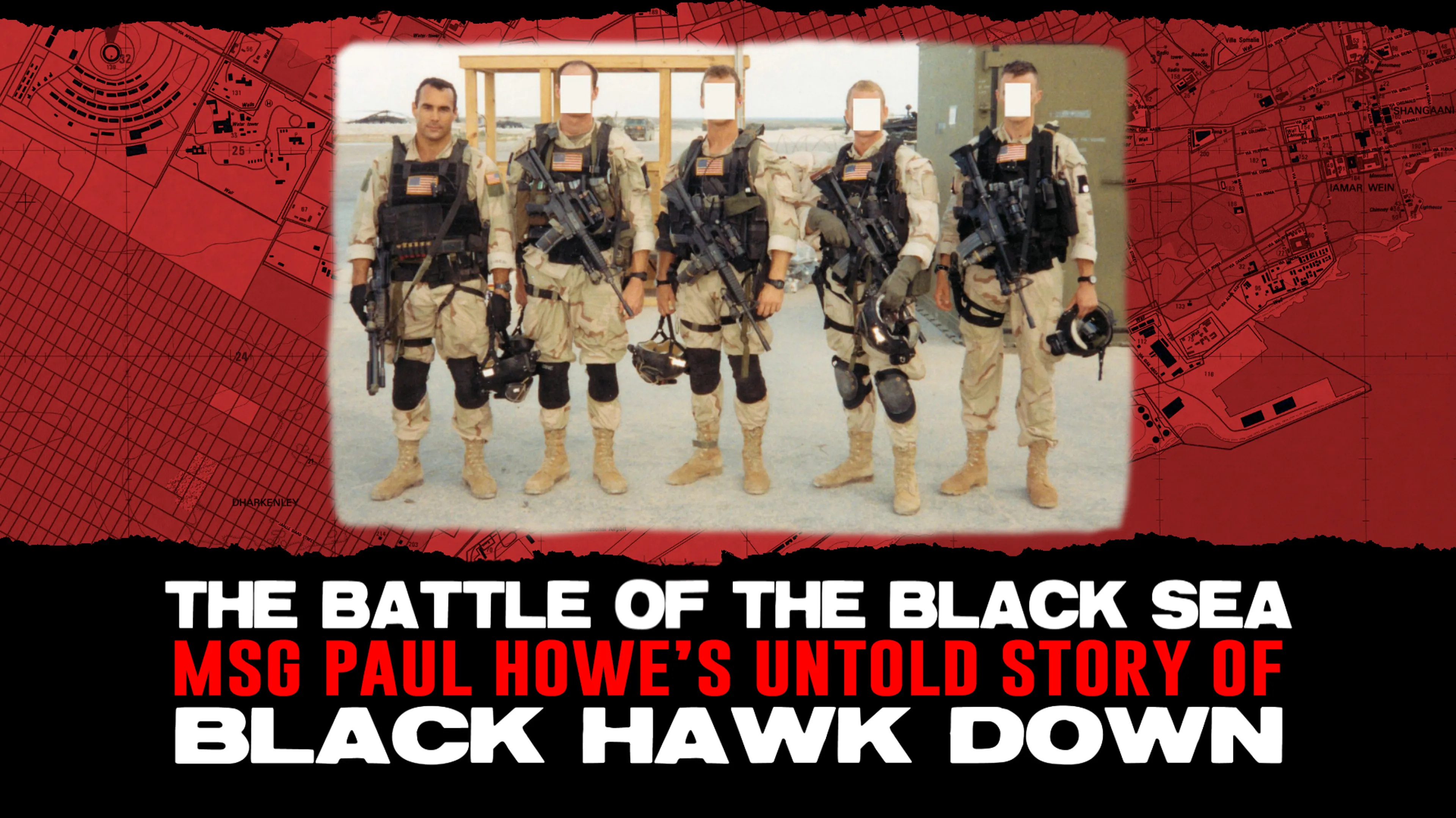 The Battle of the Black Sea: Msg Paul Howe’s Untold Story of Black Hawk Down poster